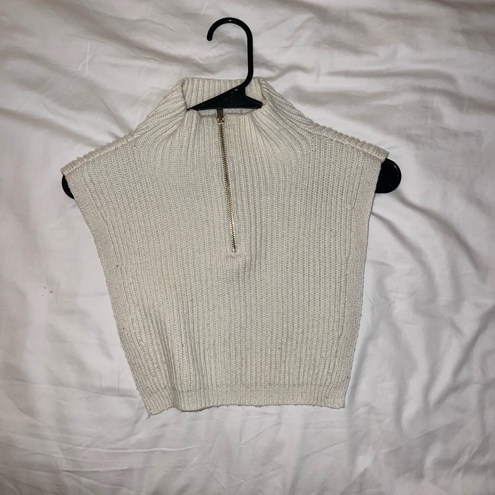 Cream Sweater Top